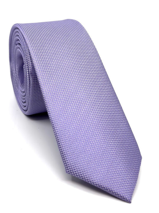 Legend Accessories Set de Cravată pentru Bărbați Sintetic Monocromie în Culorea Violet