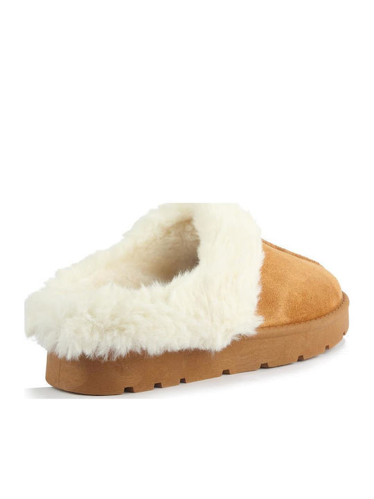 Fur Slipper Fshoes Hh151.13 Fshoes Camel