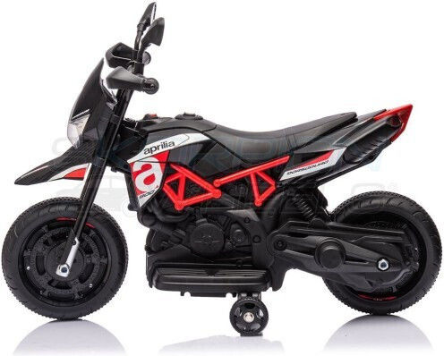Kinder Motorrad Aprilia Dorsoduro 900 Original Elektroantrieb 6 Volt Rot