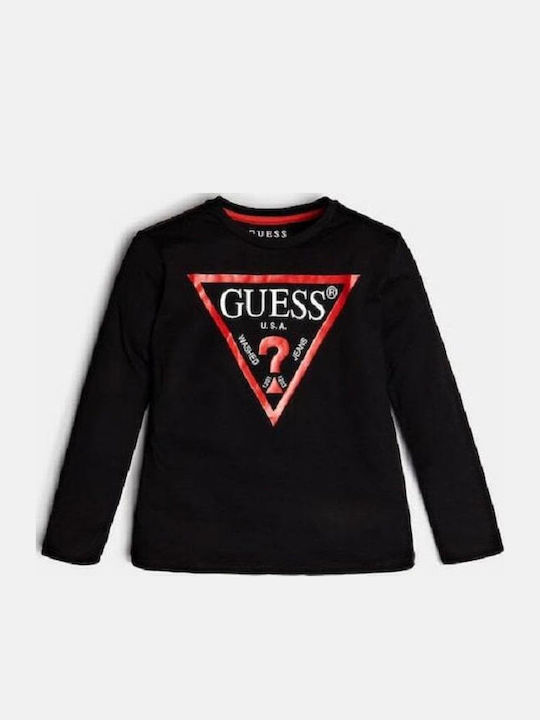 Kids' Shirt Long Sleeve Black MILLO