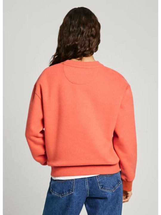 Frida Γυναικείο Φούτερ Sunset Orange
