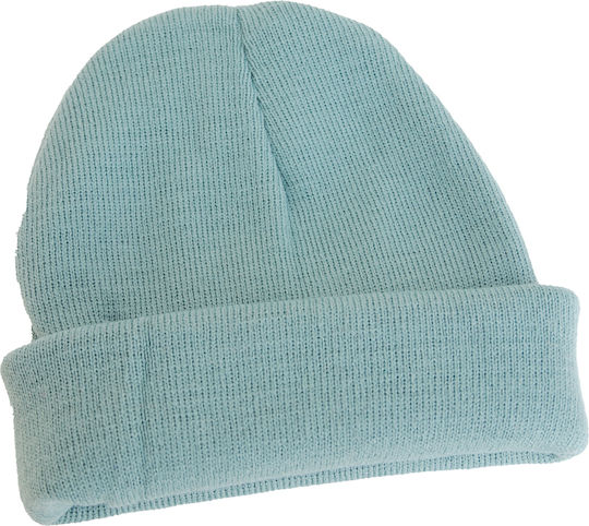 Beanie Unisex Σκούφος Πλεκτός σε Πράσινο χρώμα