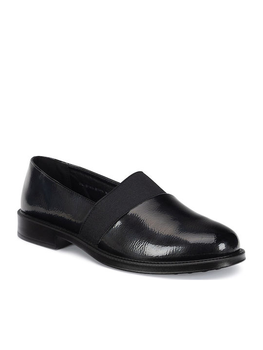 Damen Mokassins in Schwarz Farbe