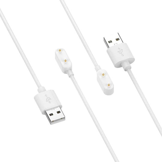 Φορτιστής για Huawei Band 7/8/9, Watch Fit3, Honor Band 6/9, Oppo Watch2 Λευκός