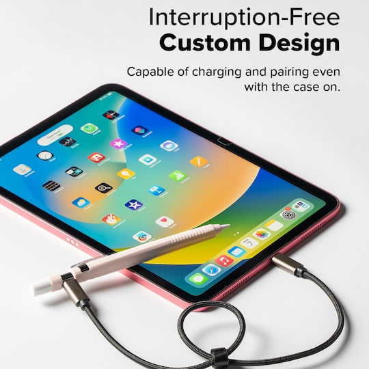 Ringke Silicone Drafting Pencil Case Θήκη Γραφίδας για Apple Pencil σε Μαύρο χρώμα
