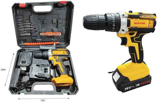 fl-142371 Percussive Battery Drill Driver 36V 2x5Ah