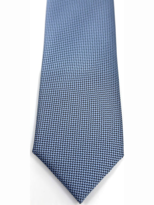 Legend Accessories Σετ Ανδρικής Γραβάτας με Σχέδια σε Γαλάζιο Χρώμα