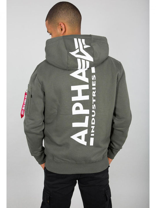 Alpha Industries Dark Olive with Hood