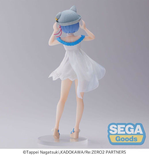 Sega Re: Zero Starting Life in Another World Rem Nyatsu Day Luminasta Figure 19cm