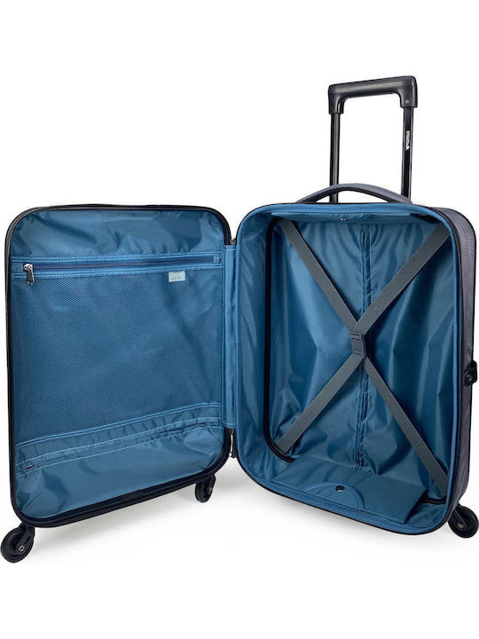 Pegasus Βαλίτσα Ταξιδίου Καμπίνας Σκληρή Sky Blue με 4 Ρόδες Ύψους 55εκ.