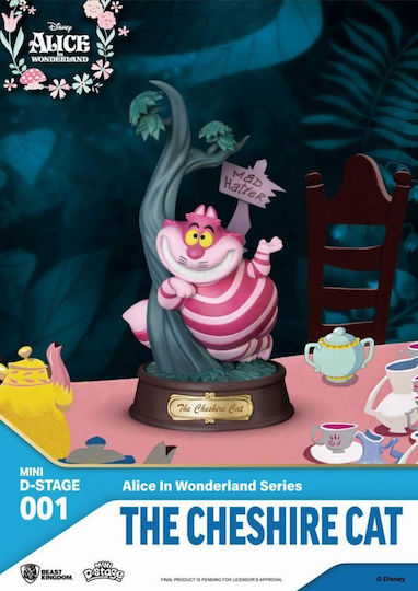 Beast Kingdom Disney: The Cheshire Cat D-stage Alice Φιγούρα 10εκ.