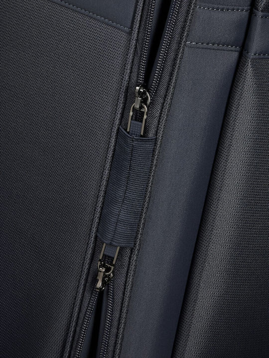 Samsonite Airea Großer Reisekoffer Weichschalen Blau mit 4 Räder Höhe 78cm 133626-1247