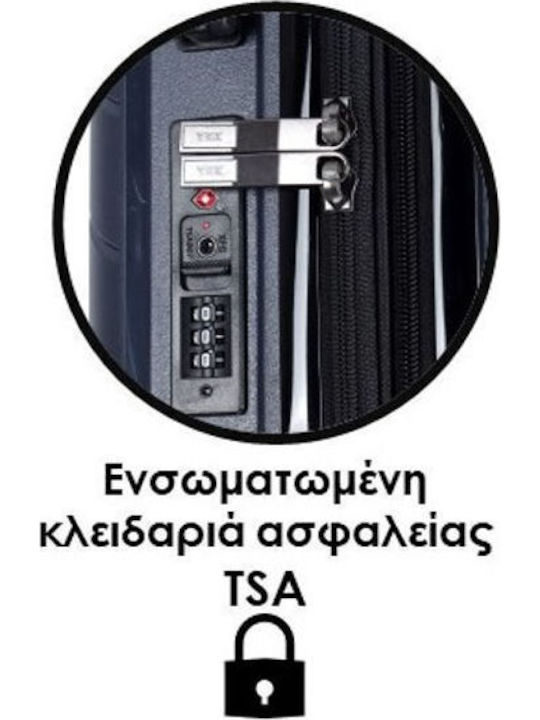 Lavor Βαλίτσες Ταξιδιού Σκληρές Μπλε με 4 Ρόδες Σετ 3τμχ