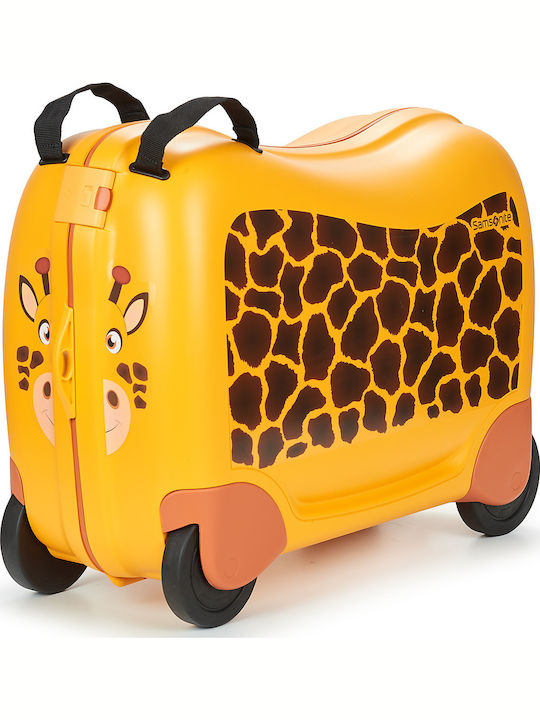 Samsonite Dream2go Cabin Hard Orange Suitcase with 4 Wheels Height 21cm