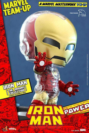 Hot Toys Marvel Железният Човек S Фигура Височина 10см Мащаб 1:6