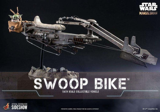 Hot Toys Star Wars Mandalorian Swoop Bike Swoop Bike Replica Vehicle Length 59cm in Scale 1:6