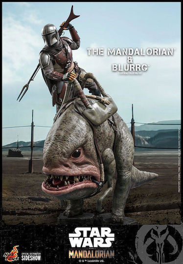 Hot Toys Star Wars: The Mandalorian & Blurrg The Mandalorian Φιγούρα Δράσης ύψους 37εκ. σε Κλίμακα 1:6