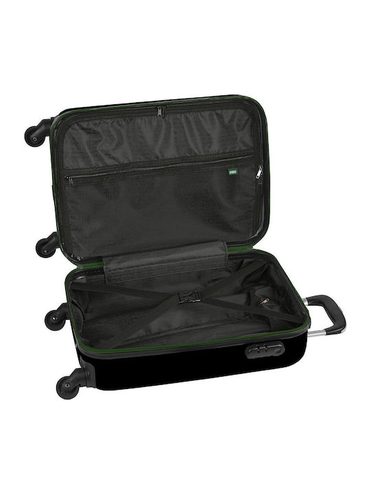 Munich Valiză de Călătorie Cabină Dură Negru cu 4 roți Înălțime 55cm