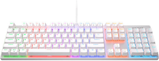 Cougar Ultimus EX Gaming Mechanical Keyboard with RGB lighting (English US) White