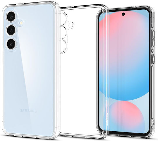 Spigen Ultra Hybrid Umschlag Rückseite Kunststoff / Silikon 1.2mm Transparent (Galaxy S24 FE)