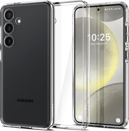 Spigen Ultra Hybrid Umschlag Rückseite Kunststoff / Silikon 1.2mm Transparent (Galaxy S24 FE)