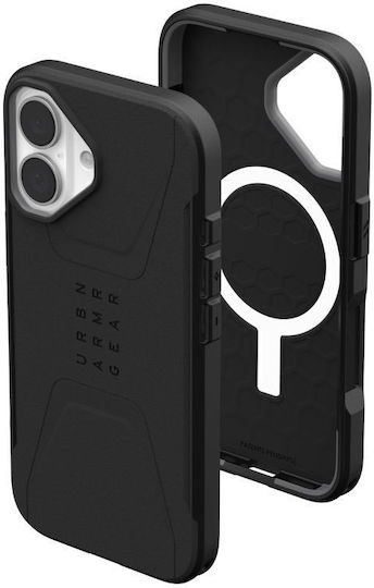 Uag Civilian Magsafe Case Compatible Iphone 16 Black