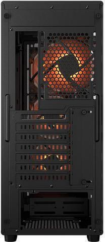 Cougar MX220 RGB Gaming Midi Tower Computer Case with Window Panel Black