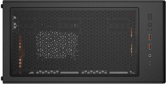 Cougar MX220 RGB Gaming Midi Tower Computer Case with Window Panel Black