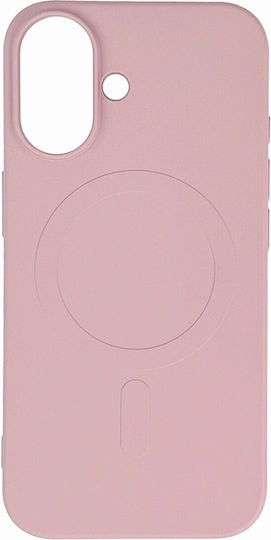 Liquid Silicone Case Magsafe Iphone 16 Plus Light Pink