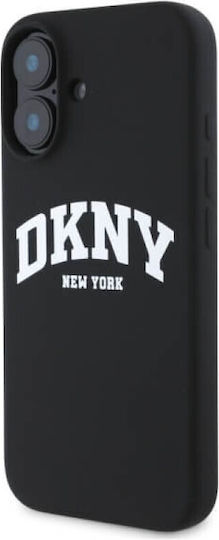 DKNY Back Cover Silicone / Plastic Black (iPhone 16)