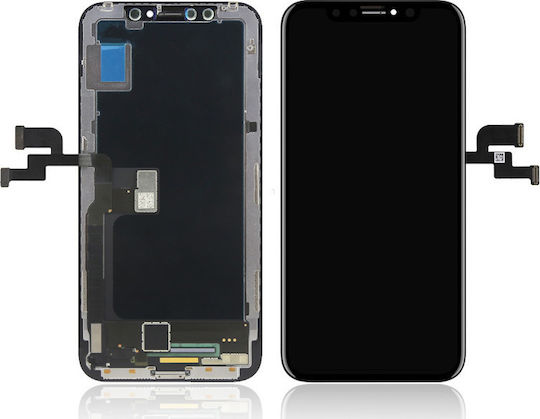 Screen with Touch Mechanism for iPhone X (Black)