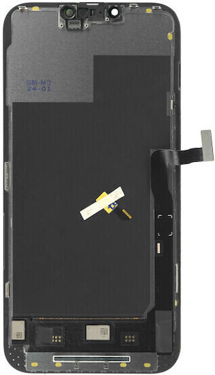 Οθόνη OLED STD OLED Soft mit Touch-Mechanismus für iPhone 13 Pro Max (Schwarz)