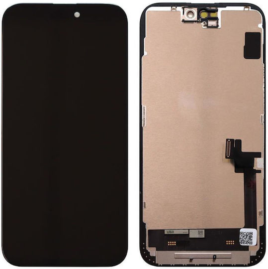 Screen IPS LCD with Touch Mechanism for iPhone 15 Plus (Black)