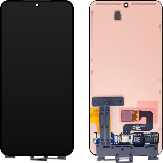 Samsung Οθόνη με Μηχανισμό Αφής για Samsung Galaxy S23 5G, SM-S911 (Μαύρο)