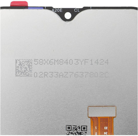 Screen with Touch Mechanism for Samsung A20e A202 (Black)