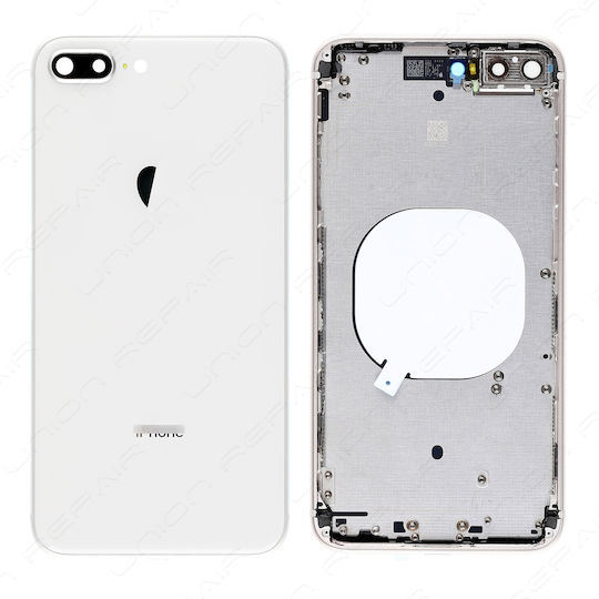 Καπάκι Μπαταρίας Back Cover Housing Πίσω Ασημί για iPhone 8 Plus