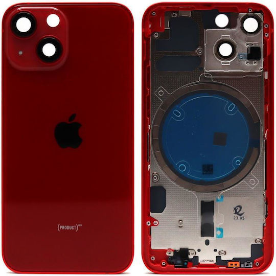 Καπάκι Μπαταρίας Κόκκινο για iPhone 13 Mini