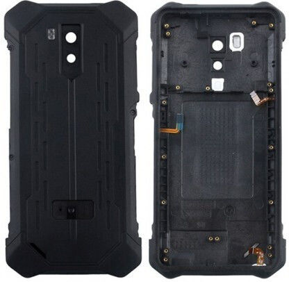 Ulefone Κапак за замяна на батерията Черен за Броня X5