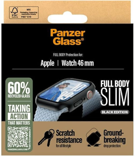 PanzerGlass Protecție De Ecran Full Body Pentru Apple Watch 45mm 1 Buc 3717