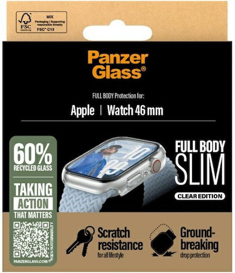 PanzerGlass Full Body Full Face Tempered Glass για το Apple Watch 46mm 1τμχ 3714