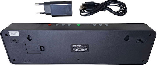 480197 Tabletop Digital Clock with Alarm Green Light 418707_g