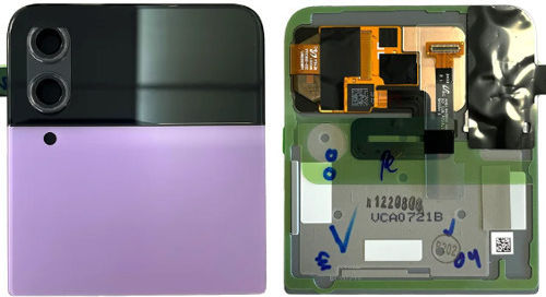 Samsung Capac Baterie Violet pentru Samsung Galaxy Z Flip 4 5G.