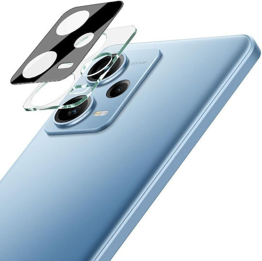 Τζαμάκι Κάμερας Μαύρο για Redmi Note 12 Pro+