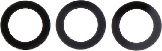 Camera Lens Glass Black for Galaxy S22 5G