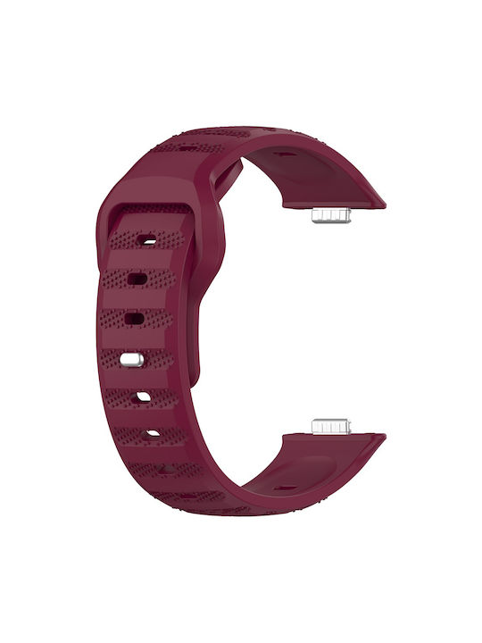 Techsuit Strap Silicone Burgundy (Huawei Watch Fit 3)