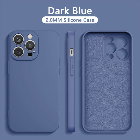 Soft Back Cover Σιλικόνης 2mm Μπλε (Redmi 12 4G / Redmi 12 5G)