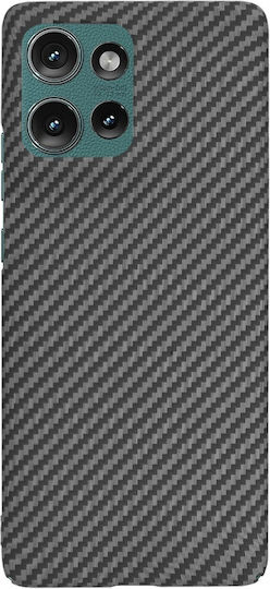 Techsuit Carbonite Fibershell Back Cover Black (Motorola Edge 50)
