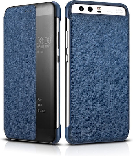 Xoomz XHP10004 Книга Изкуствена кожа Син (Huawei P10)