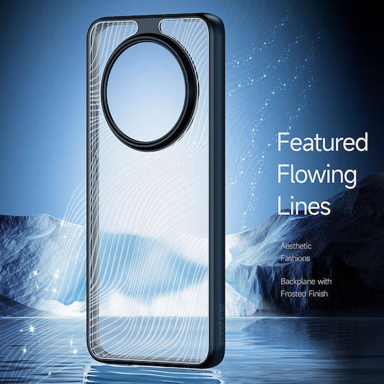 Dux Ducis Aimo Series Umschlag Rückseite Silikon mit Band Schwarz (Realme 13 Pro / 13 Pro+)