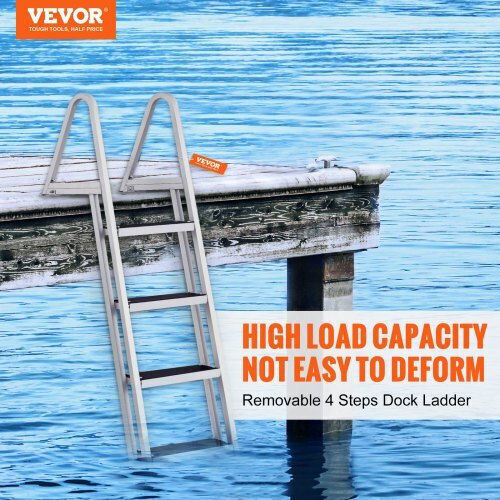Vevor 4 Steps Boat Ladder
